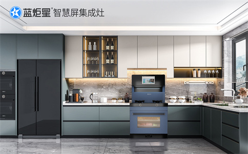 集成灶加盟代理靠不靠譜？-藍(lán)炬星智慧屏集成灶